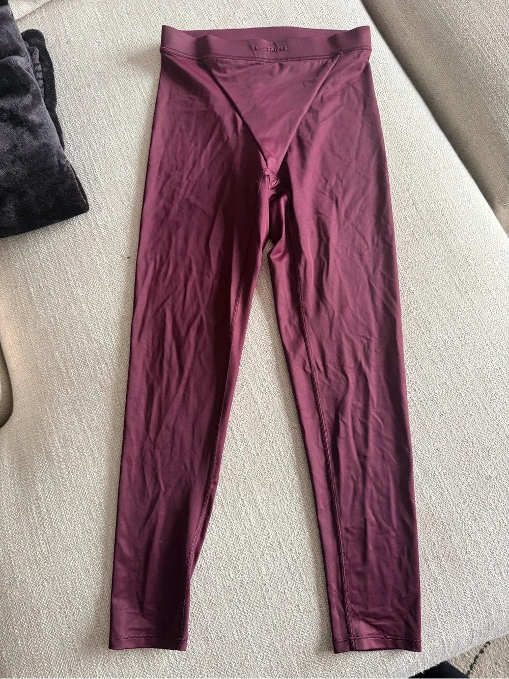 Nike Plum Pink High-Waist Athletic Leggings